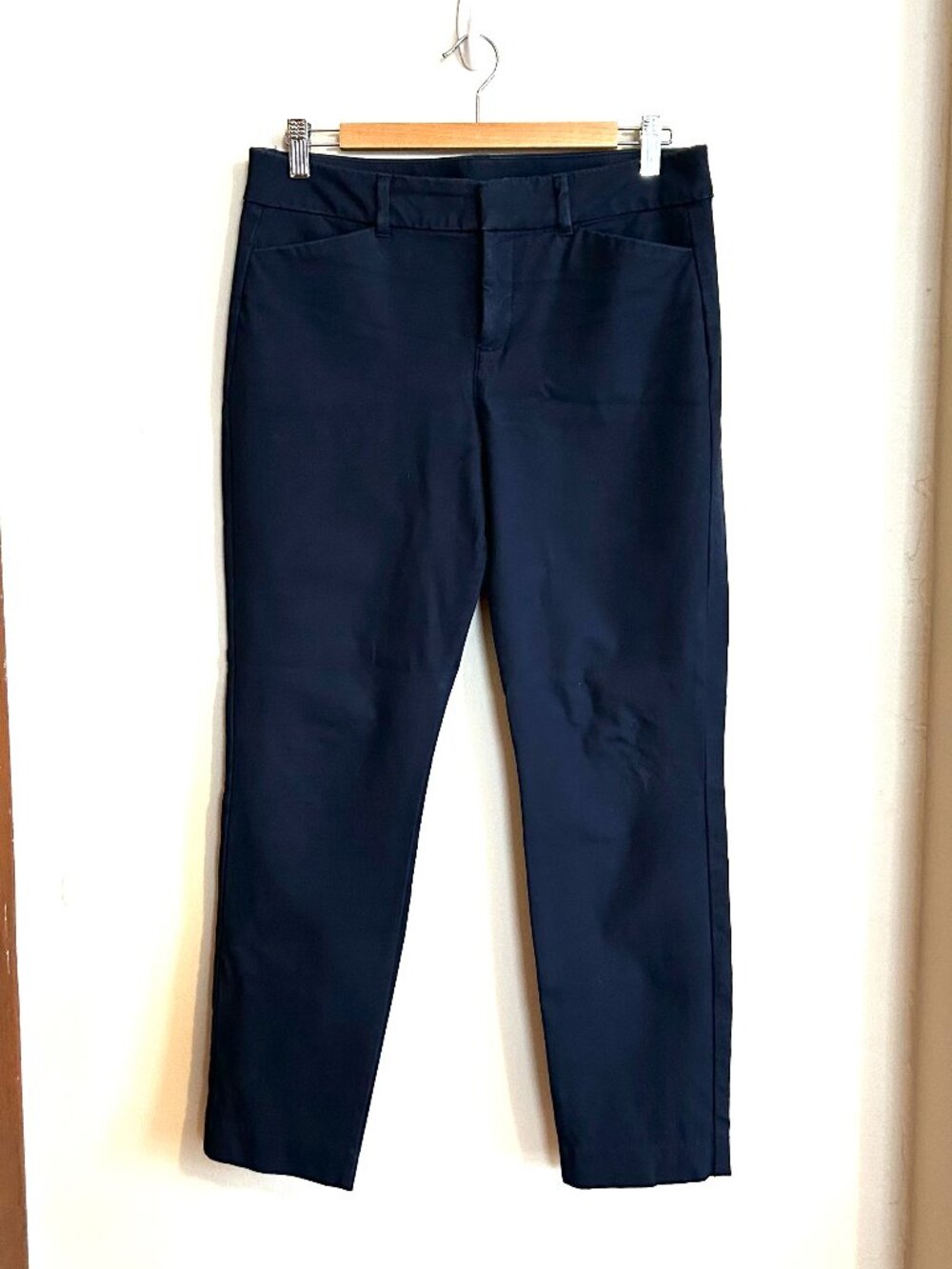 Old Navy Mid-rise Pixie Skinny Pants, Navy, Size 8